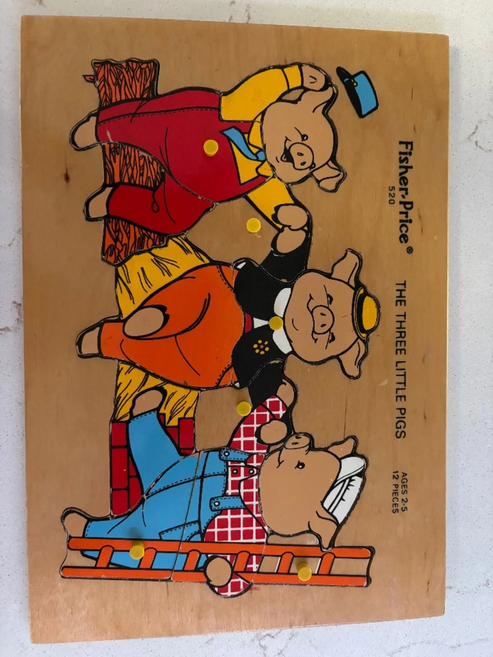Vintage 1979 Fisher-Price #520 